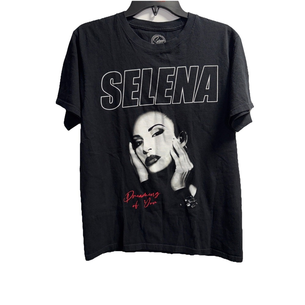 Tejana Tejano SELENA AMOR PROHIBIDO Black Medium T-Shirt Official Merchandise